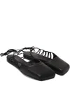 Vic Matie Square-closed-toe Sabots In Black
