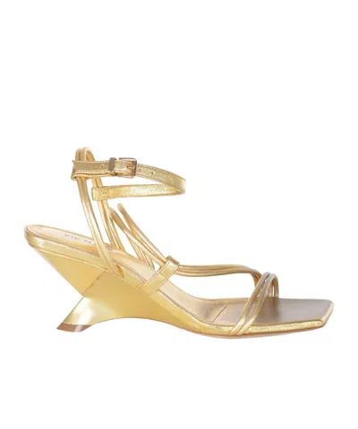 Vic Matie Strapped Sandals In Brown