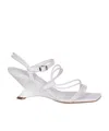 Vic Matie Strapped Sandals In White