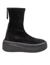 Vic Matie Stretch Split Ankle Boot In Black