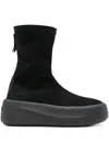 Vic Matie Stretch Split Ankle Boot In Black
