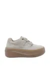 Vic Matie Suede Sneakers In Neutral