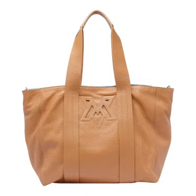 Vic Matie Tote Bag In Brown