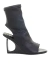 Vic Matie Vic Mati Black Boot In Elasticized Nappa In Black