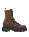 Vic Matie Vic Matiē Man Ankle Boots Brown Size 10 Leather