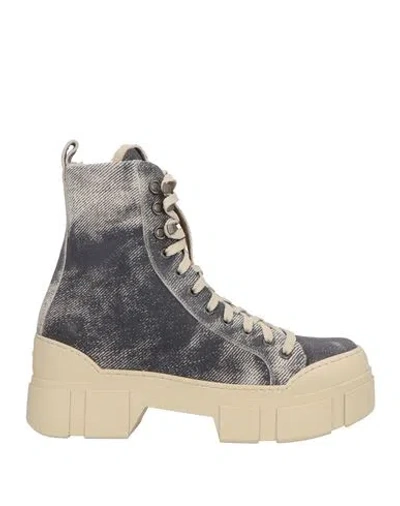 Vic Matie Vic Matiē Woman Ankle Boots Beige Size 7 Leather In Sand