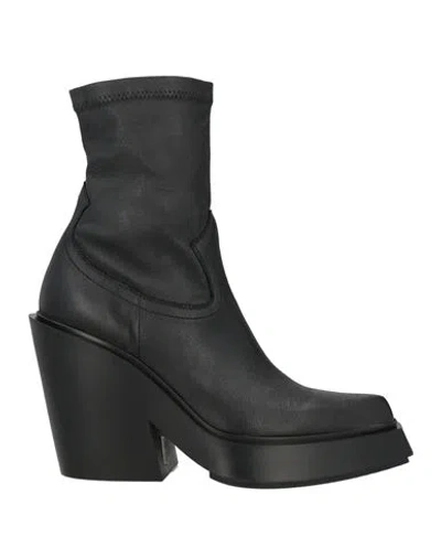 Vic Matie Vic Matiē Woman Ankle Boots Black Size 11 Leather