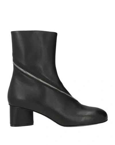 Vic Matie Vic Matiē Woman Ankle Boots Black Size 11 Leather