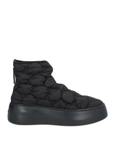 Vic Matie Vic Matiē Woman Ankle Boots Black Size 11 Textile Fibers