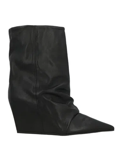 Vic Matie Vic Matiē Woman Ankle Boots Black Size 5 Leather