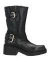 Vic Matie Vic Matiē Woman Ankle Boots Black Size 6 Leather