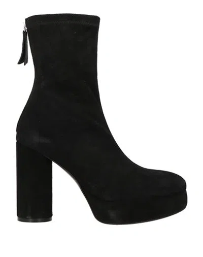 Vic Matie Vic Matiē Woman Ankle Boots Black Size 7 Leather