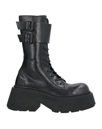 Vic Matie Vic Matiē Woman Ankle Boots Black Size 7 Leather