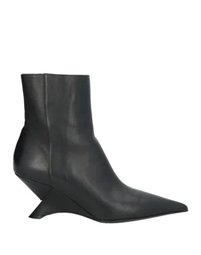 Vic Matie Vic Matiē Woman Ankle Boots Black Size 9 Leather