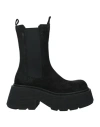 Vic Matie Vic Matiē Woman Ankle Boots Black Size 8 Soft Leather In Black