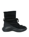 Vic Matie Ankle-length Quilted Snow Boots In Black