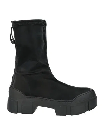 Vic Matie Vic Matiē Woman Ankle Boots Black Size 7.5 Textile Fibers
