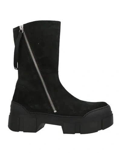 Vic Matie Vic Matiē Woman Ankle Boots Black Size 8 Leather
