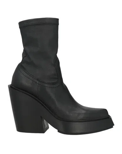 Vic Matie Vic Matiē Woman Ankle Boots Black Size 8 Leather