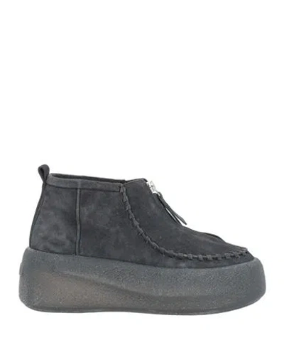 Vic Matie Vic Matiē Woman Ankle Boots Black Size 8 Leather