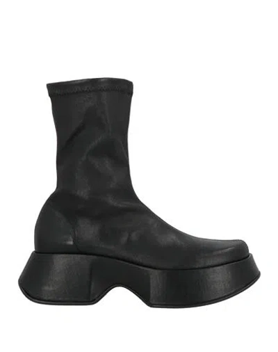 Vic Matie Vic Matiē Woman Ankle Boots Black Size 8 Leather