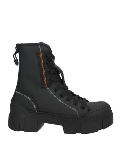 Vic Matie Vic Matiē Woman Ankle Boots Black Size 8 Leather