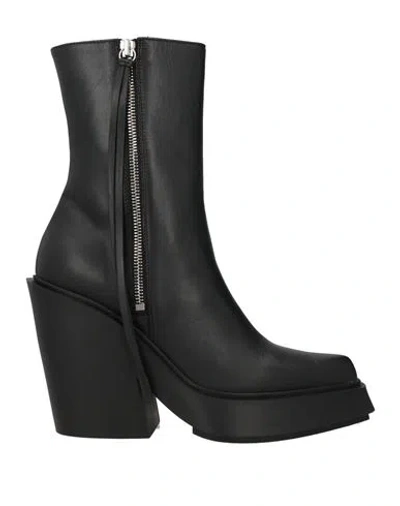 Vic Matie Vic Matiē Woman Ankle Boots Black Size 8 Leather