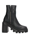 Vic Matie Vic Matiē Woman Ankle Boots Black Size 8 Leather