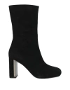 Vic Matie Vic Matiē Woman Ankle Boots Black Size 8 Leather In Black