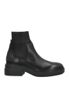 Vic Matie Vic Matiē Woman Ankle Boots Black Size 9 Soft Leather In Black
