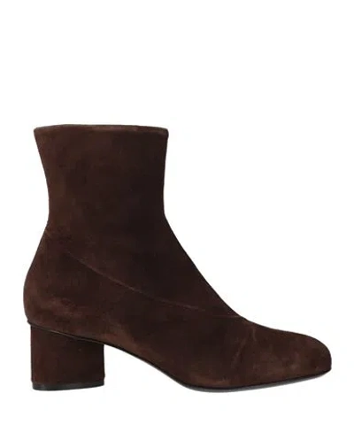 Vic Matie Vic Matiē Woman Ankle Boots Brown Size 11 Leather