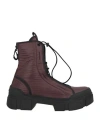 Vic Matie Vic Matiē Woman Ankle Boots Dark Brown Size 11 Textile Fibers