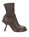 Vic Matie Vic Matiē Woman Ankle Boots Dark Brown Size 7 Leather