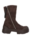 Vic Matie Vic Matiē Woman Ankle Boots Dark Brown Size 8 Leather