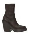 Vic Matie Block-heel 115mm Pointed-toe Boots In Brown