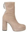 Vic Matie Vic Matiē Woman Ankle Boots Light Grey Size 8 Leather