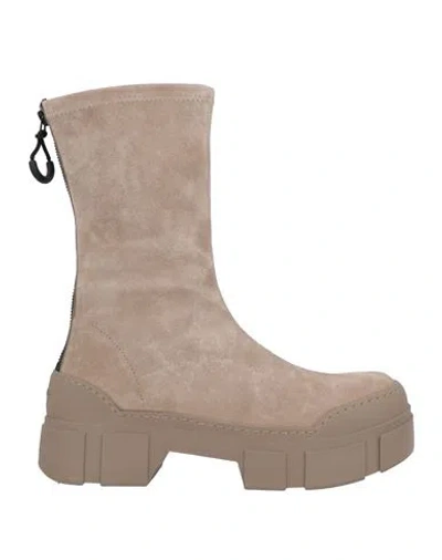 Vic Matie Vic Matiē Woman Ankle Boots Light Grey Size 7 Leather