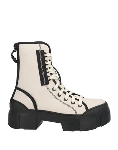 Vic Matie Vic Matiē Woman Ankle Boots Off White Size 8 Leather