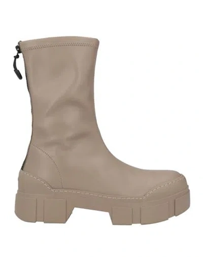 Vic Matie Vic Matiē Woman Ankle Boots Taupe Size 6.5 Leather
