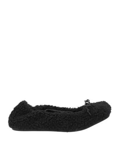 Vic Matie Vic Matiē Woman Ballet Flats Black Size 6 Textile Fibers