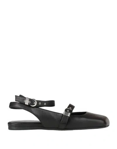 Vic Matie Vic Matiē Woman Ballet Flats Black Size 7 Leather