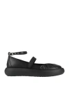 Vic Matie Vic Matiē Woman Ballet Flats Black Size 9 Leather