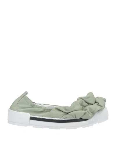 Vic Matie Ballet Flats In Sage Green