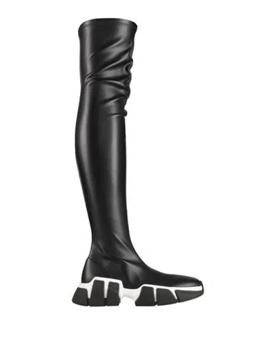 Vic Matie Vic Matiē Woman Boot Black Size 10 Textile Fibers