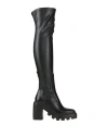 Vic Matie Vic Matiē Woman Boot Black Size 6 Soft Leather In Black