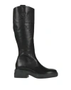 Vic Matie Vic Matiē Woman Boot Black Size 6 Soft Leather In Black