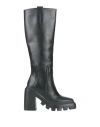 Vic Matie Vic Matiē Woman Boot Black Size 7 Leather In Black