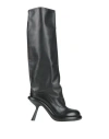 Vic Matie Vic Matiē Woman Boot Black Size 7 Leather In Black