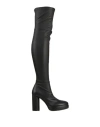 Vic Matie Vic Matiē Woman Boot Black Size 7.5 Soft Leather In Black