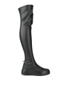 Vic Matie Vic Matiē Woman Boot Black Size 6 Soft Leather In Black